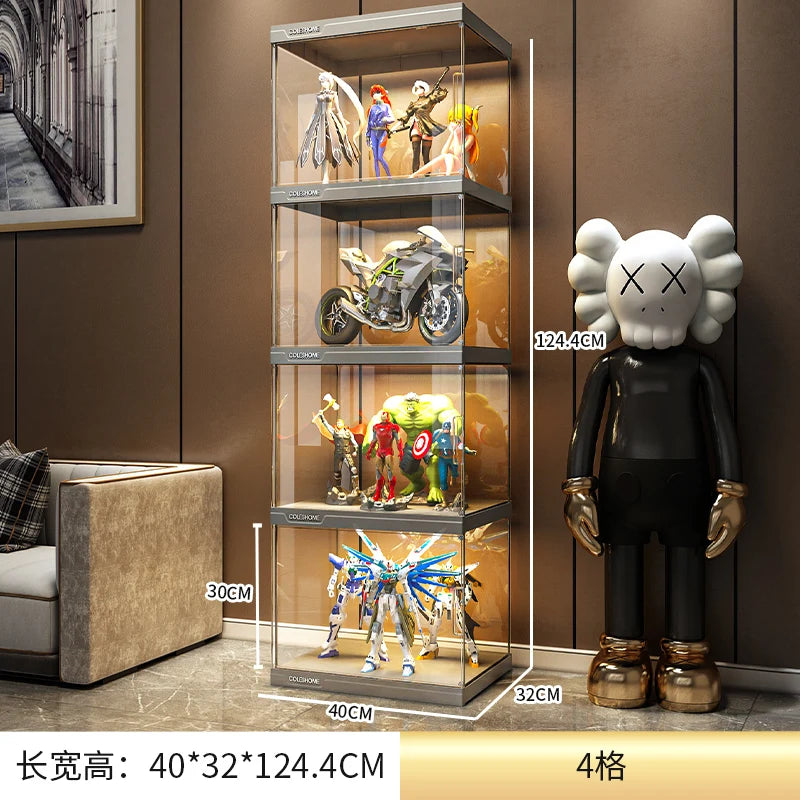 Vanity Luxury Living Room Cabinets Corner Display Storage