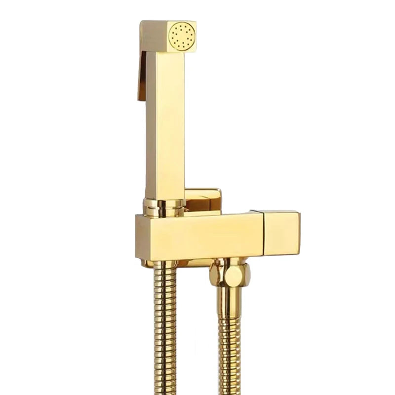 Brass Bidet Faucet Cold Water Tap Handheld Bidet