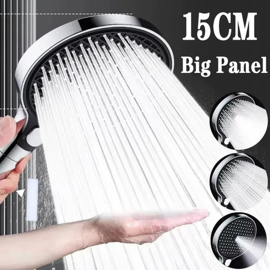 15cm Big Panel High Pressure Shower Head Filter