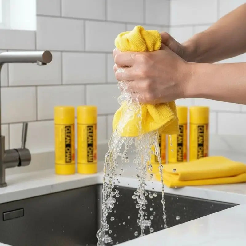 Multicolor Super Absorbent Lint Chamois Car Cleaning Cloth