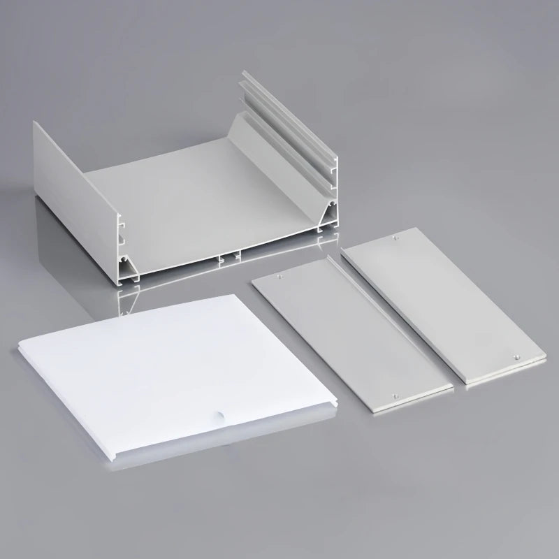Three-Sided Glowing Led Aluminum Profile Tube Lamp Surface