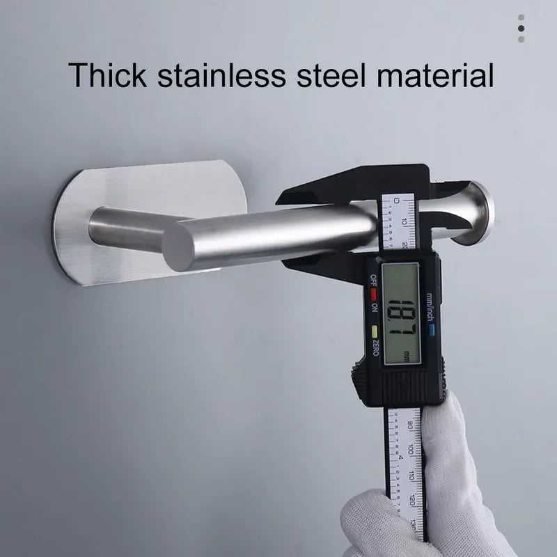 304 Stainless Steel Bathroom Matte Black Toilet Paper