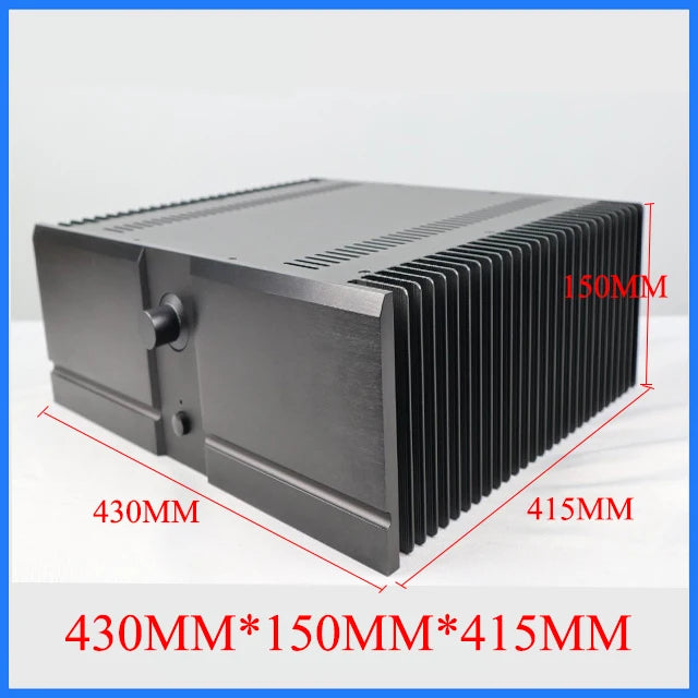 All-Aluminum Power Amplifier Chassis Class 430 150 315/363/415mm