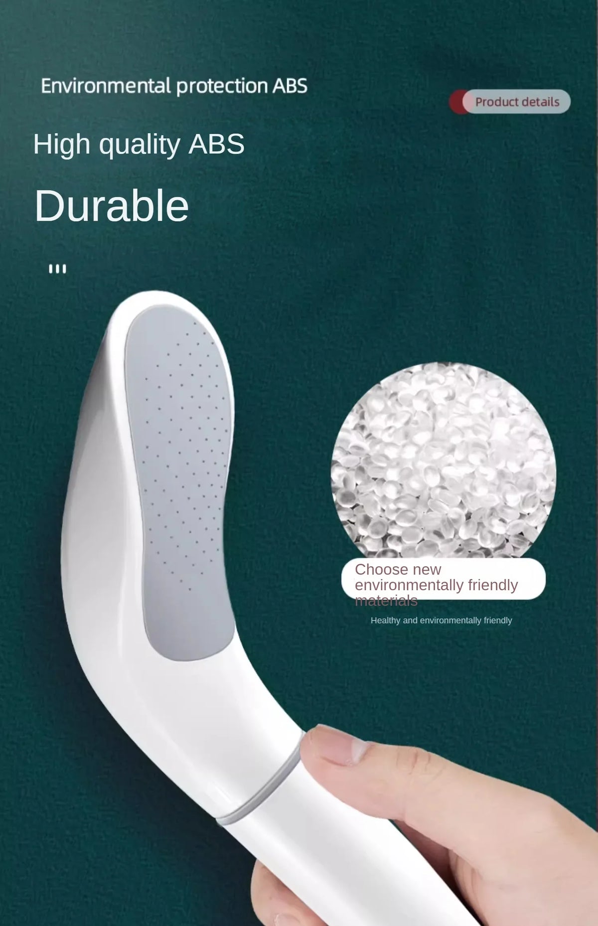 Booster Shower Head Filter Low Water Pressure Handheld