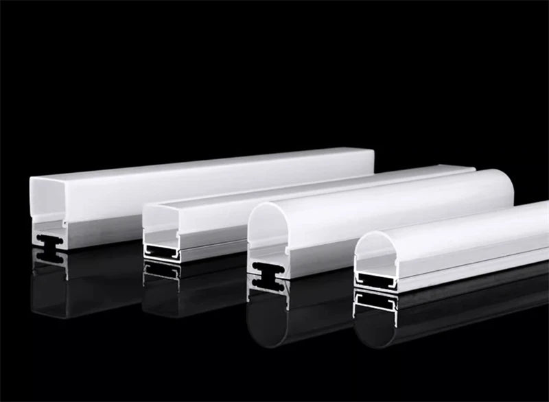 Three-Sided Glowing Led Aluminum Profile Tube Lamp Surface