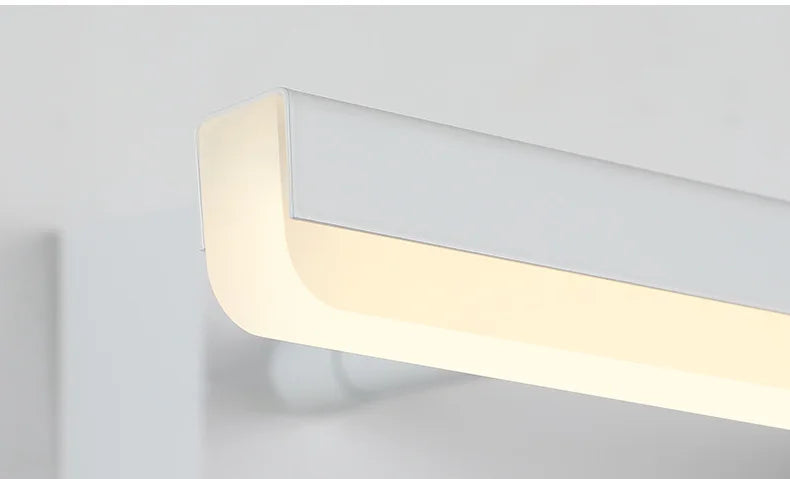 Led Simple Modern Waterproof Anti-Fog Retractable Mirror