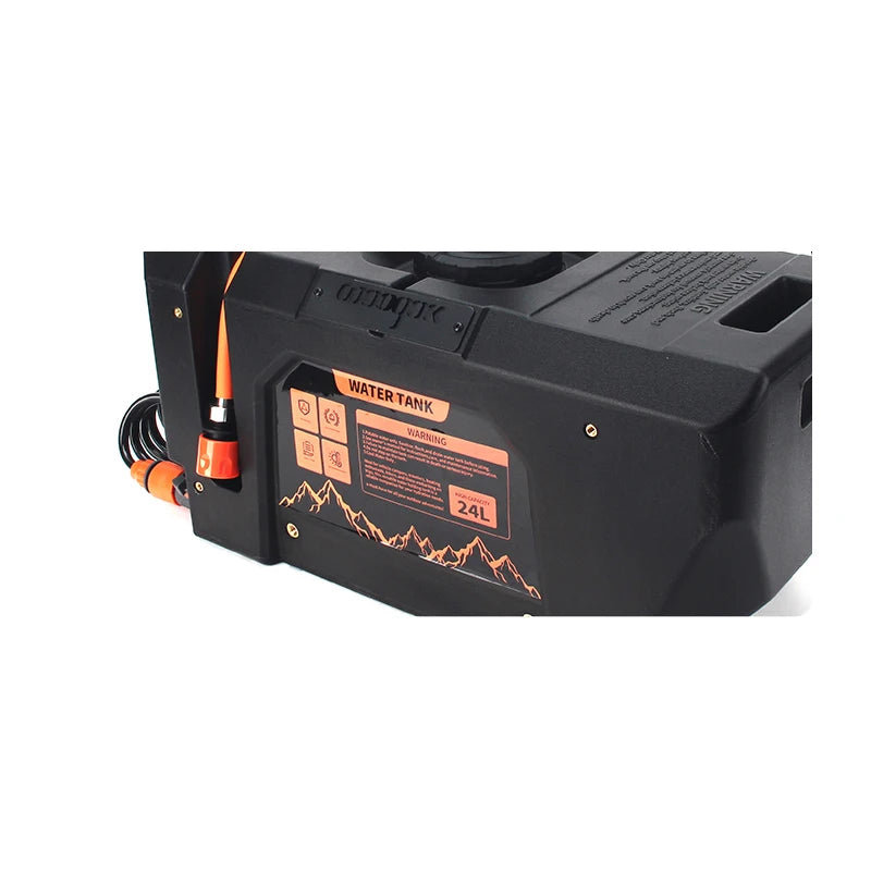 Car Mounted 24l Water Tank Large Capacity Camping