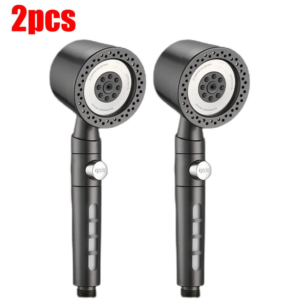 Modes Bathroom Shower Head High Pressure Powerful Rain