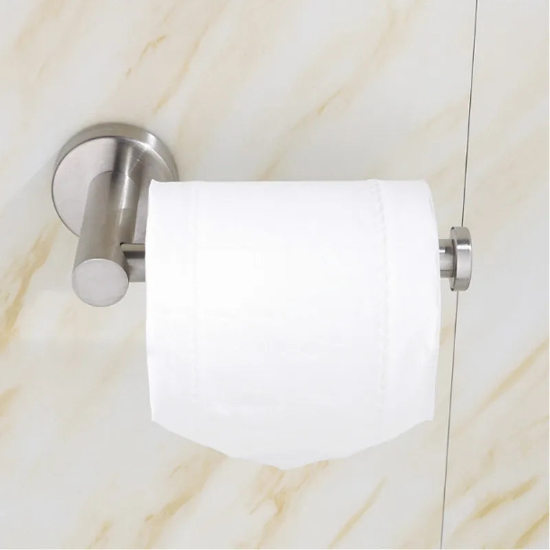 304 Stainless Steel Bathroom Matte Black Toilet Paper