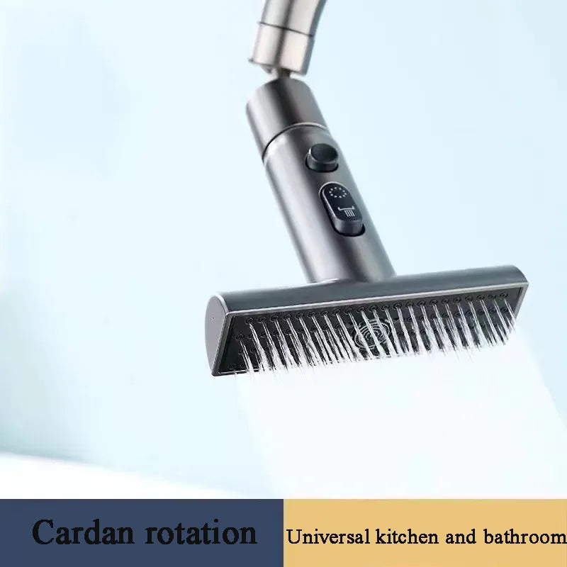 Modes Waterfall Faucet Extender Sprayer Head Filter Nozzle