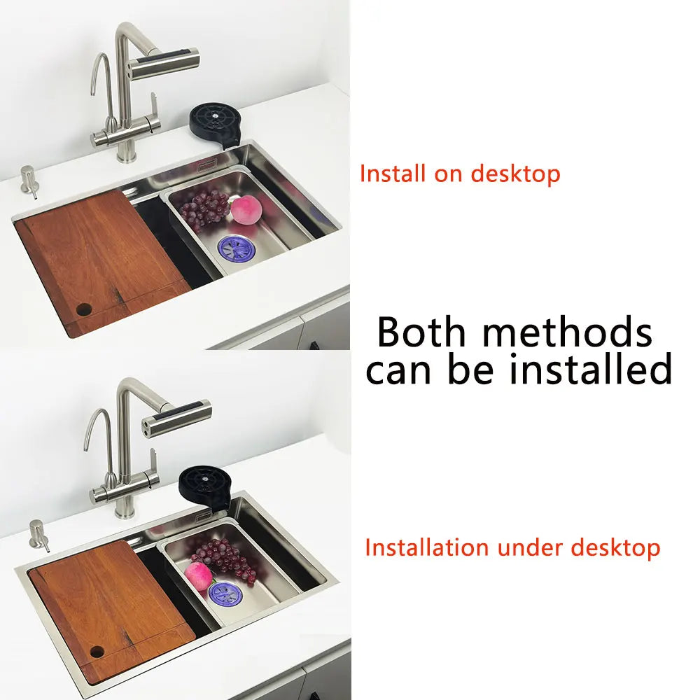 304 Stainless Steel Undermount Or Above Mount Sink