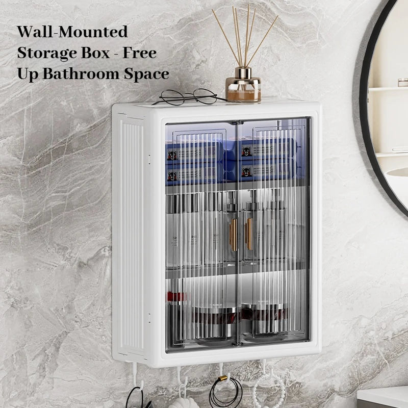 Aesthetic Wall Wine Bathroom Cabinet Perfume Small Modern