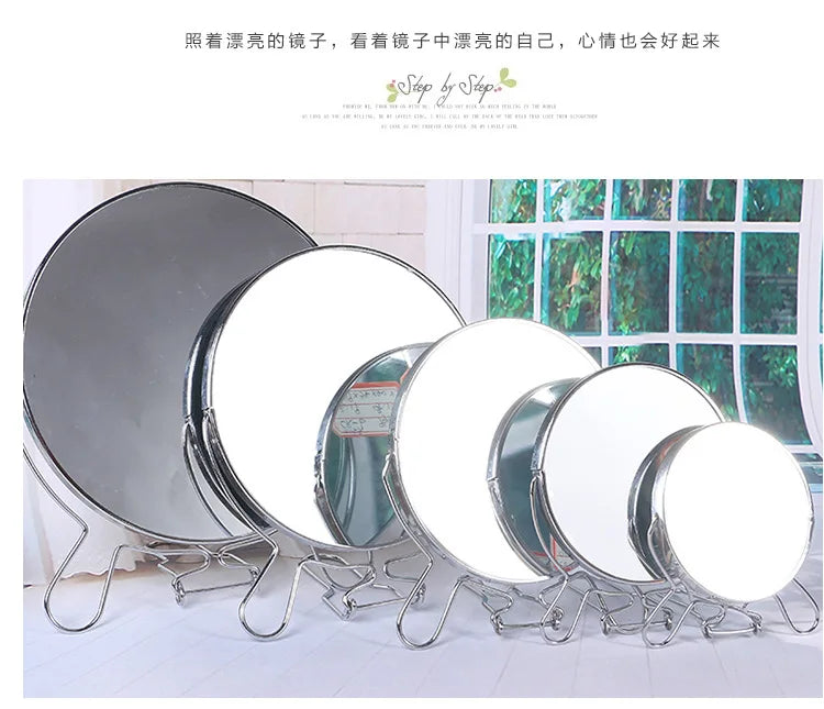 Makeup Cosmetic Mirror Round 360 Degree Rotation Face
