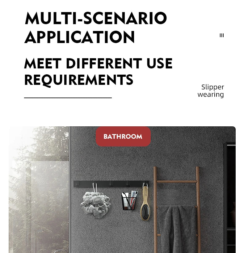 Bathroom Hardware Robe Hooks Matte Black/Gun Grey Color