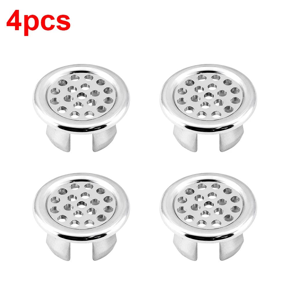 1-20pcs Round Basin Overflow Cap Sink Drain Cover