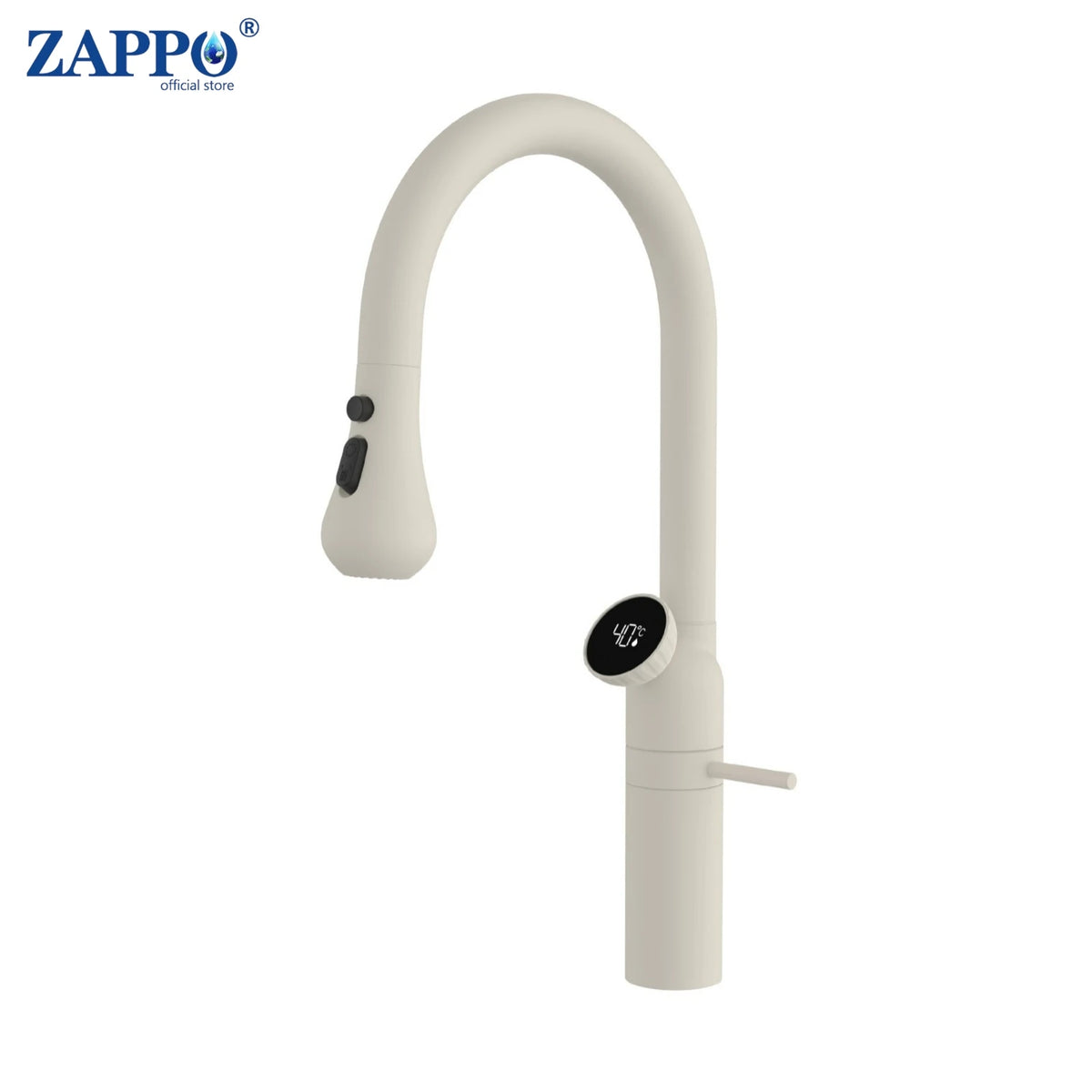 Zappo Modes Faucet Rose Gold 360 Swivel Pull