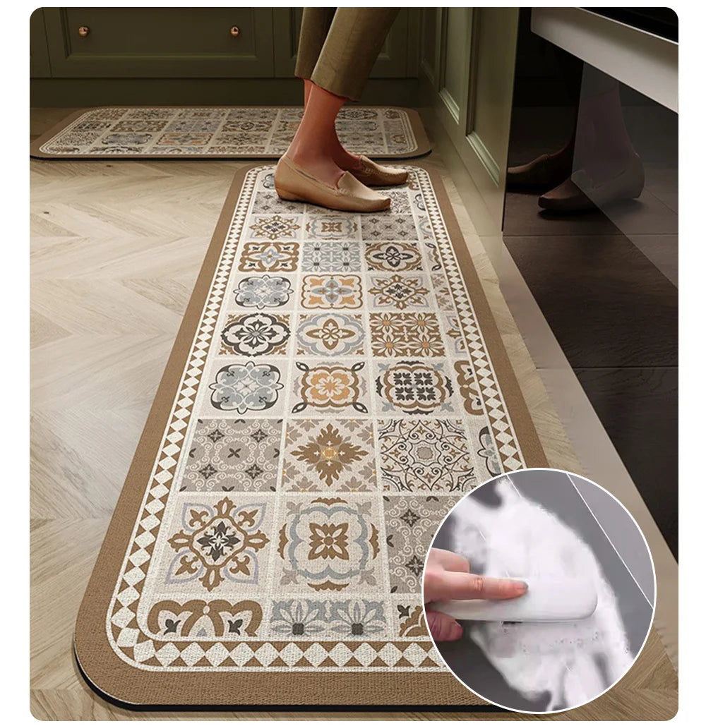 Carpet American Long Rug Modern Balcony Dirt-Resistant Non-Slip