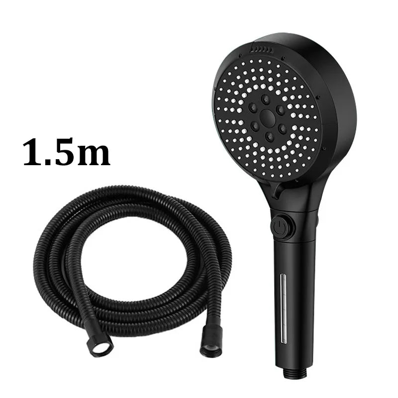 Modes Booster Shower Head Adjustable Filter Dechlorination
