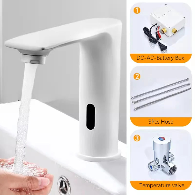 Oxg Automatic Sensor Touchless Bathroom Faucet Modern Basin