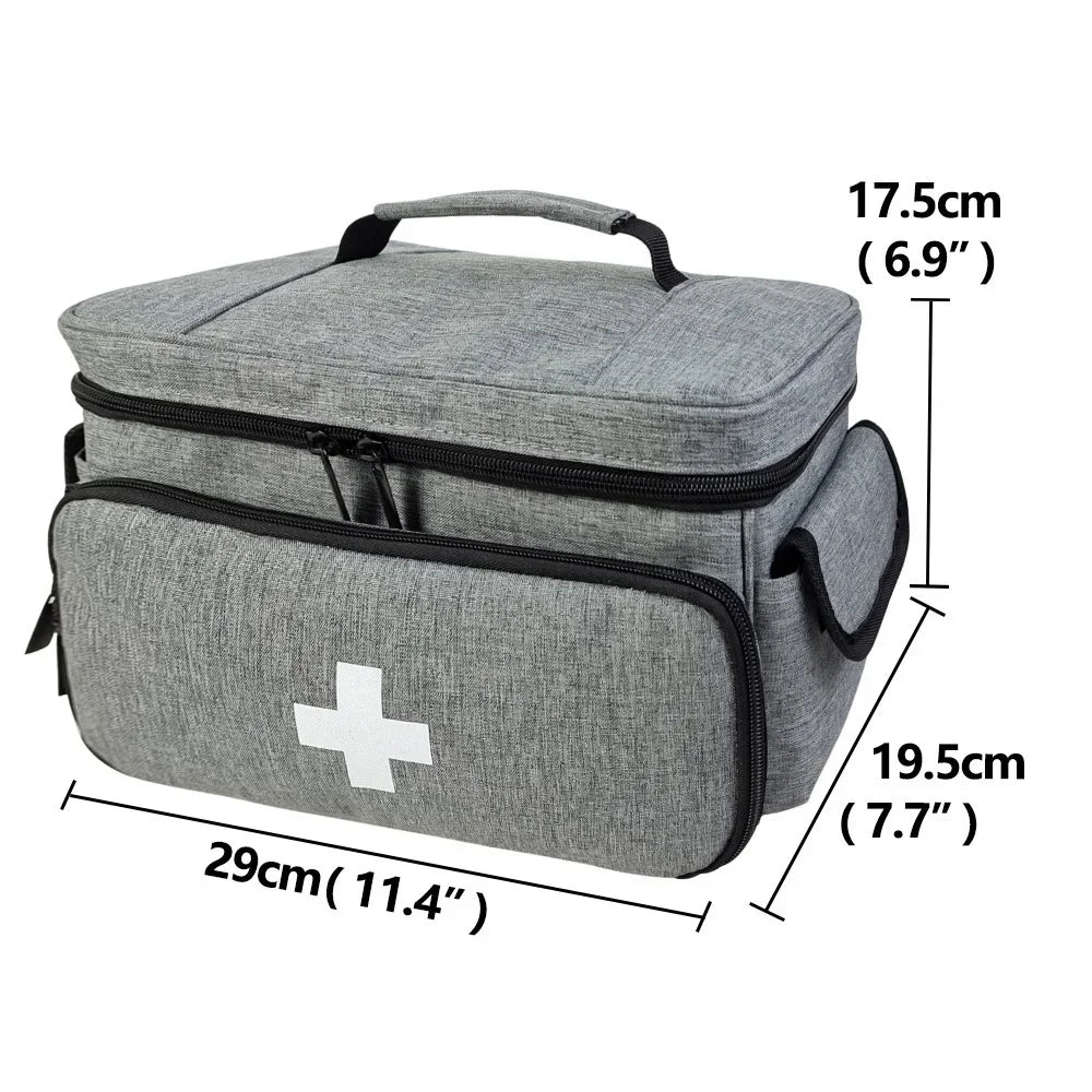 Travel First Aid Kit Bag Medical Carry Bag