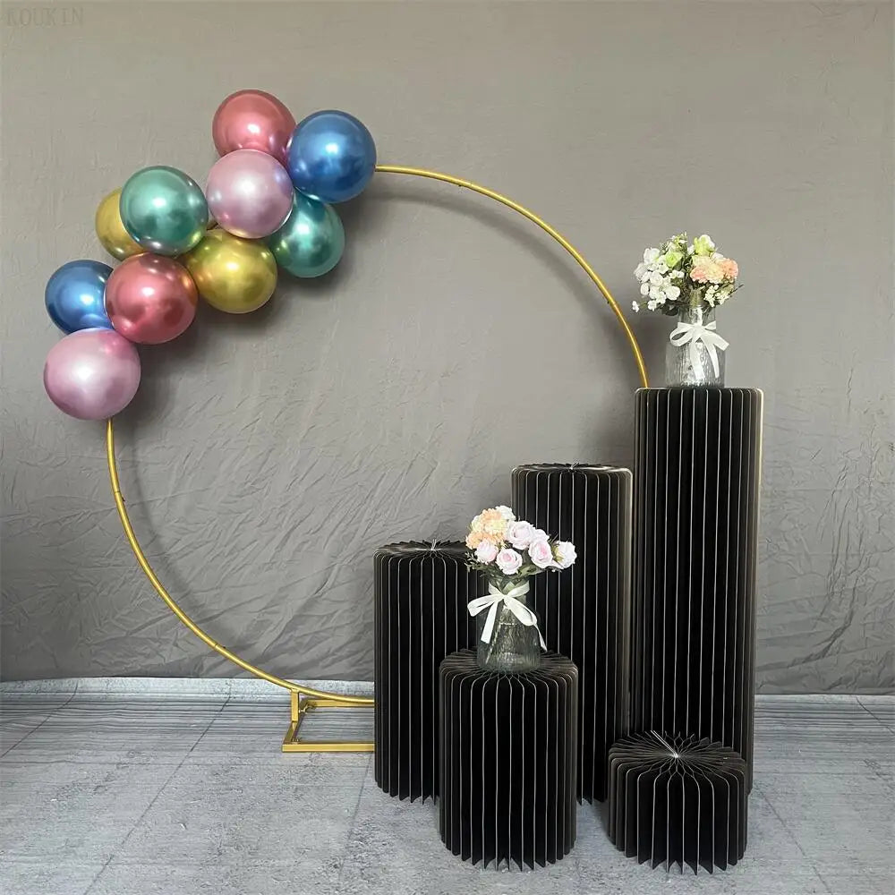 Metal Circle Stand Wedding Balloon Arch Round Balloon