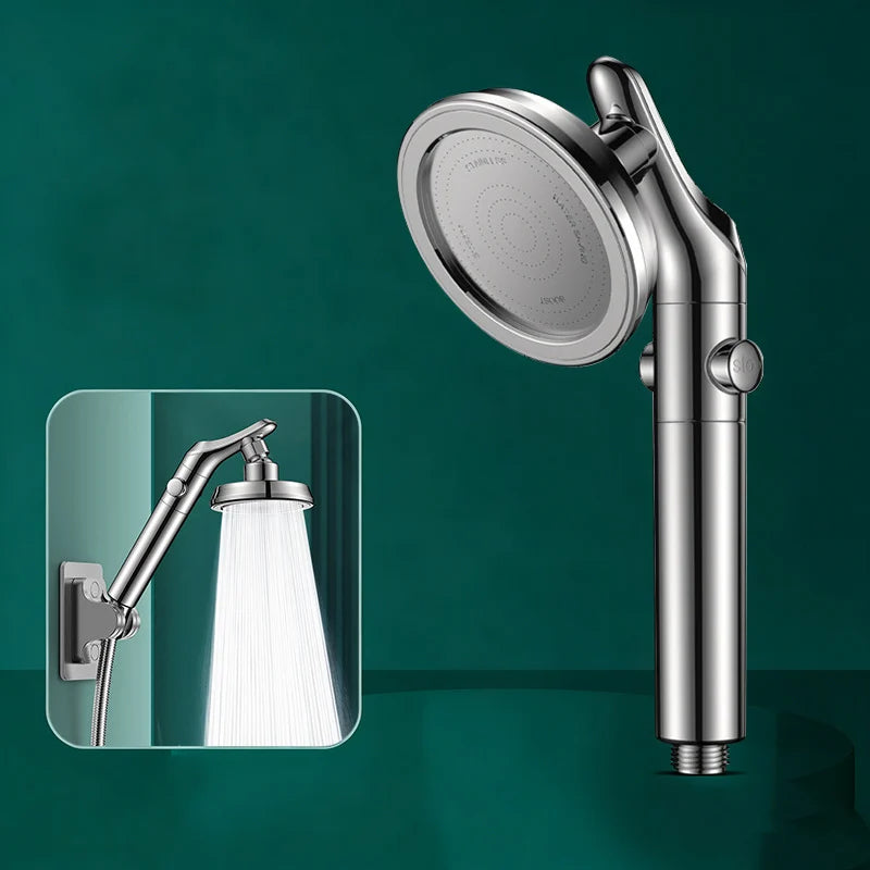 Handheld Overhead Shower Head Dual-Purpose Booster Shower Head