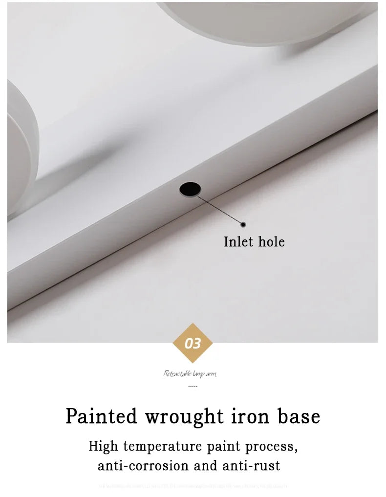 Led Bathroom Mirror Wall Lamp Vanity Light Waterproof