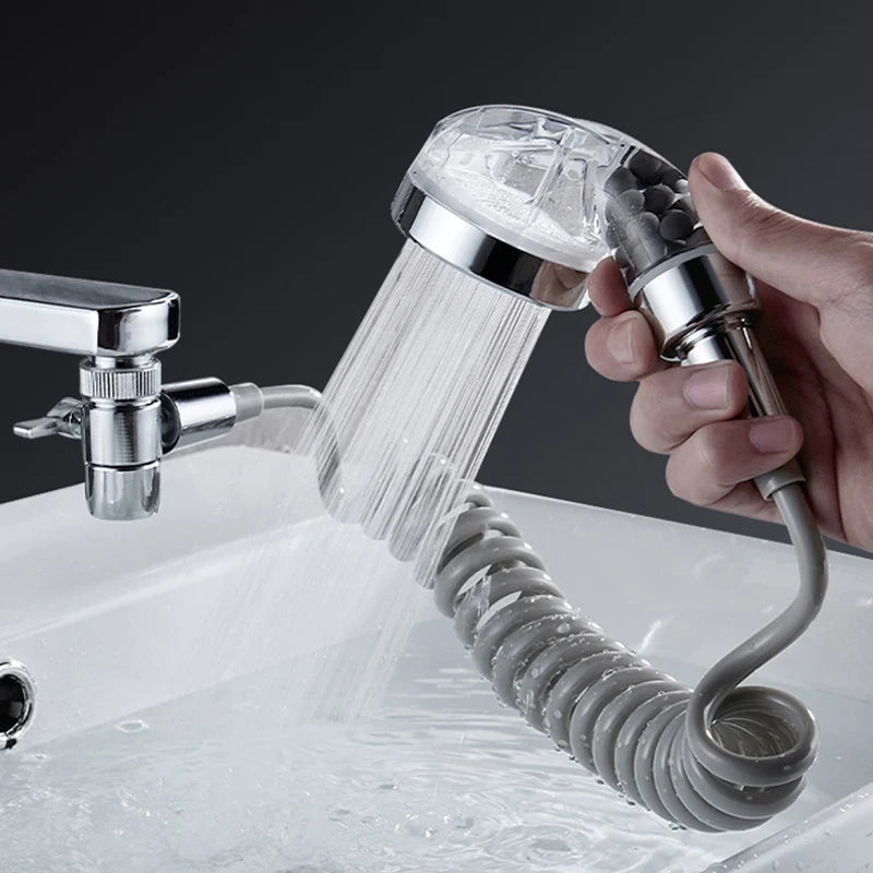Washbasin Pool Shampoo Shower Faucet External Shower Extender
