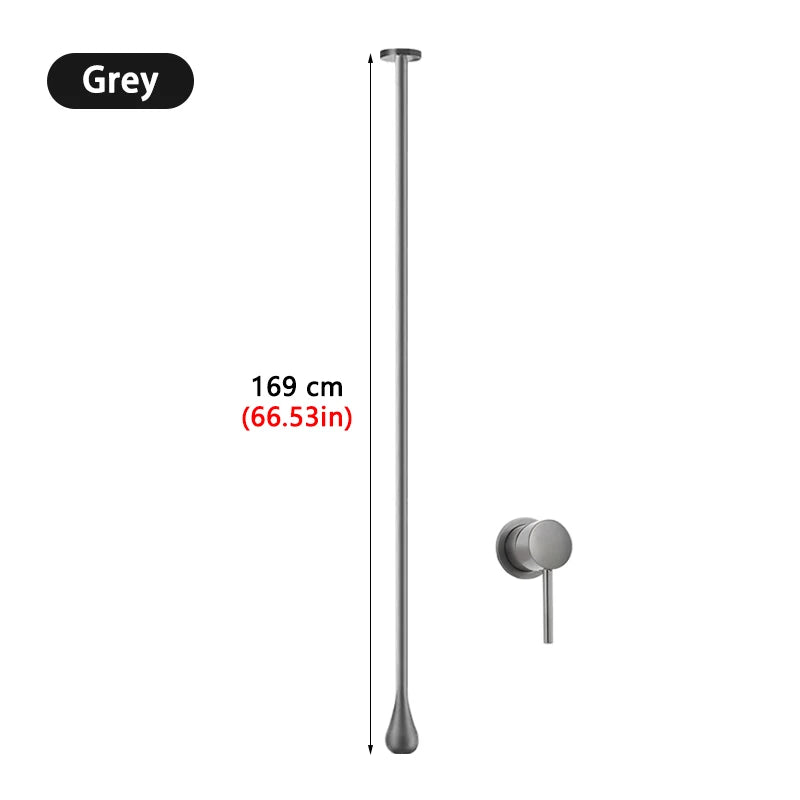 Luxury Hidden Bathroom Faucet Ceiling Design Cold Mixer