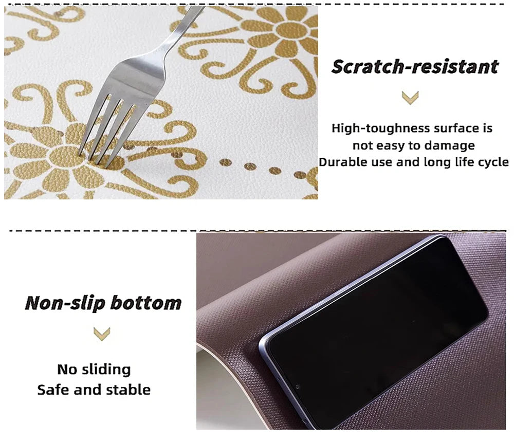 American Floor Mats Pvc Leather Waterproof Doormat Anti-Slip