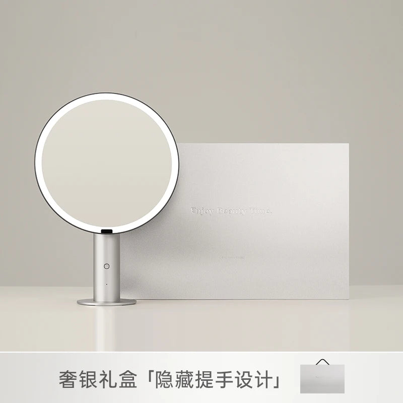 Muid Metal Mirror Desktop Led Smart Vanity Mirror