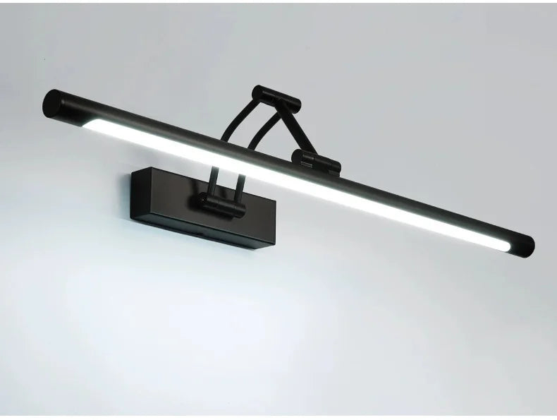 Modern Led Bathroom Vanity Light Adjustable Angle Black/White