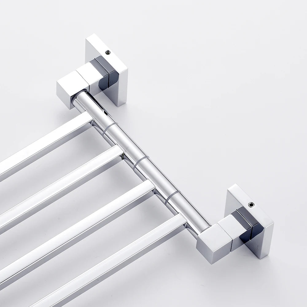 Towel Holder Stainless Steel Swing Arms Towel Rail