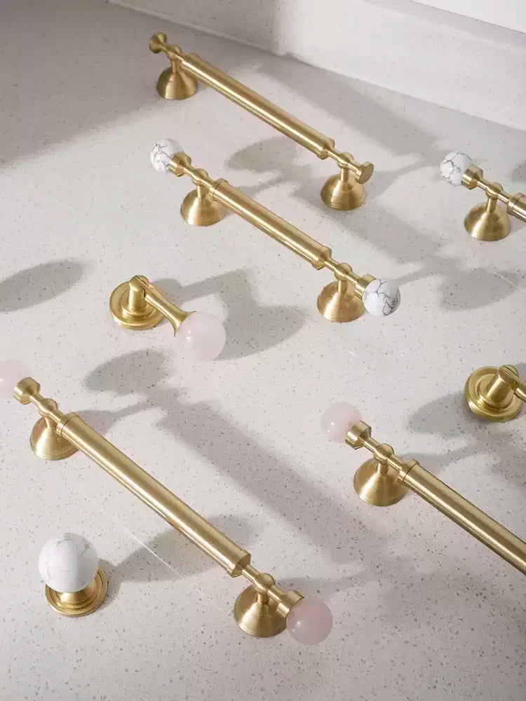 High End French Cabinet Handle Light Luxury Bathroom