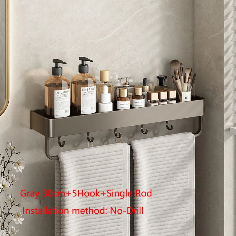 Bathroom Shower Shelf Shower Caddy Wall Floating Shelf