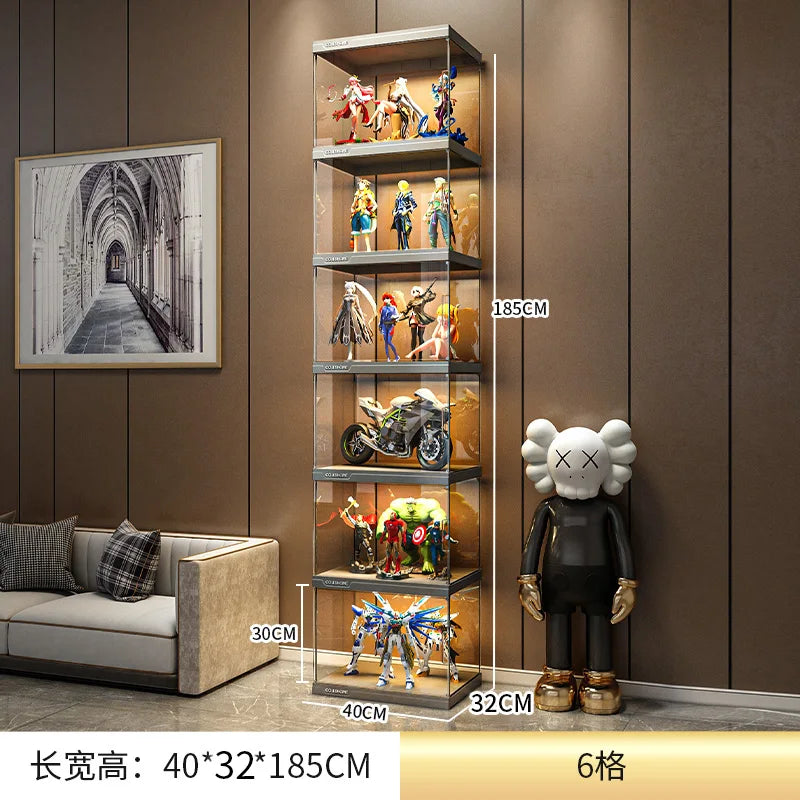 Vanity Luxury Living Room Cabinets Corner Display Storage