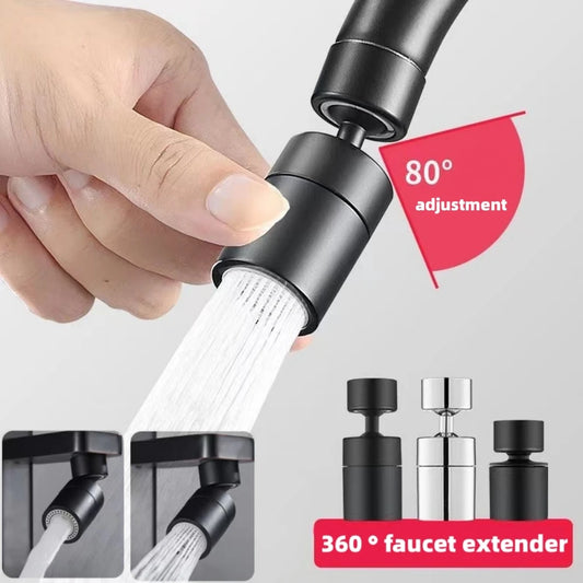 360 Rotary Faucet Spray Head Filter Washbasin Splash
