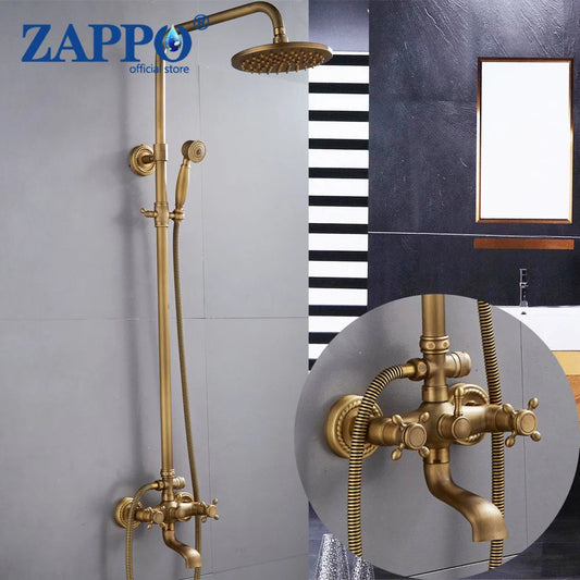 Zappo Antique Shower Wall Bathroom Bath Shower Faucet