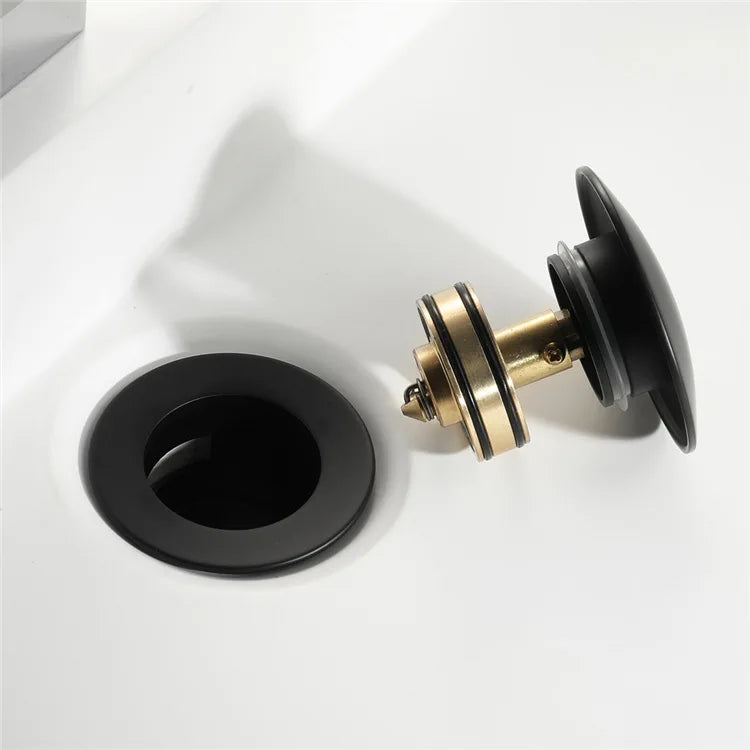 Drain Stoppe Gold Bathroom Basin Sink Pop-Up Drain