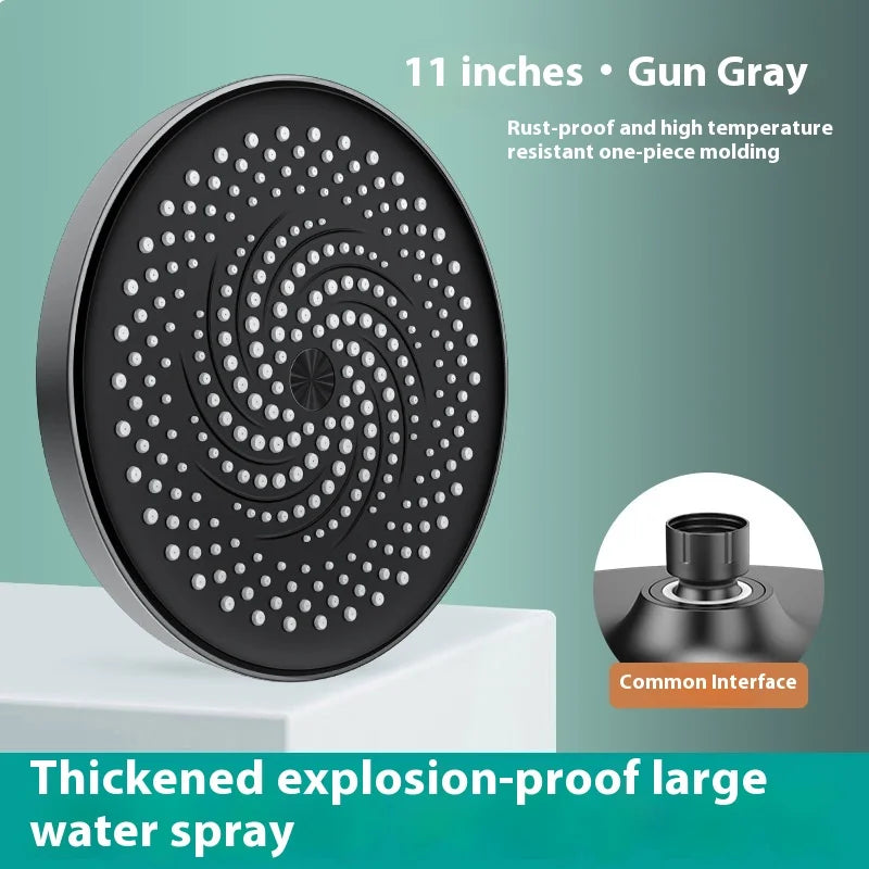Super Pressurized Shower Top Spray Large Showerhead Bathroom