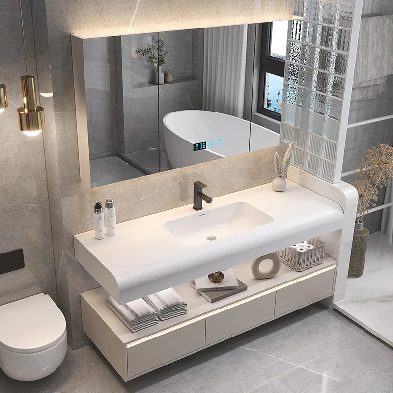 Bathroom Furniture Skin Sensor Bathroom Vanity Cabinet Sink