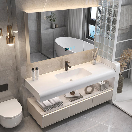 Bathroom Furniture Skin Sensor Bathroom Vanity Cabinet Sink