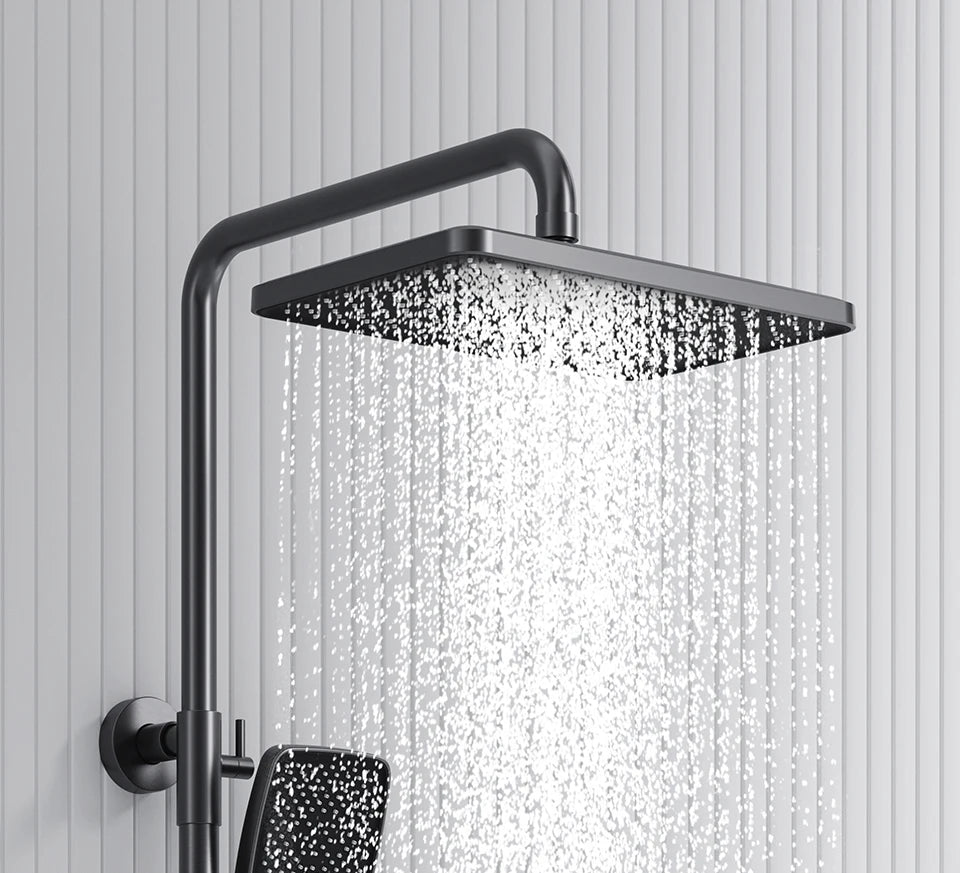 Vgx Thermostatic Shower System Gold Shower Luxury Bathroom