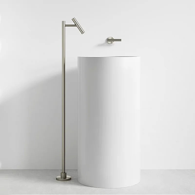 Floor Standing Bathroom Faucet High Tall Basin Tap