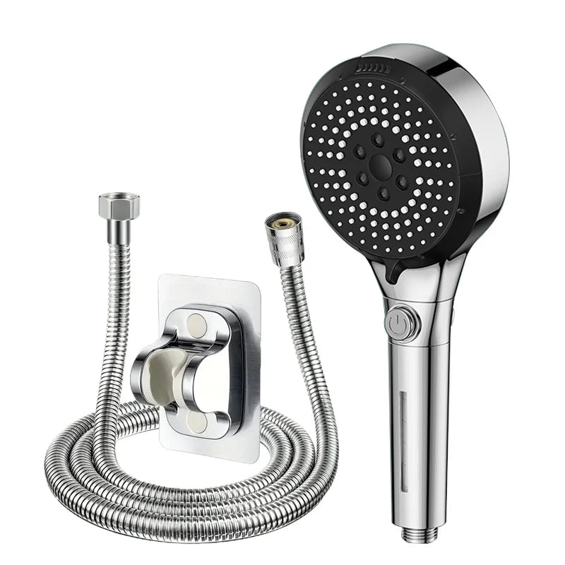 Modes Booster Shower Head Adjustable Filter Dechlorination