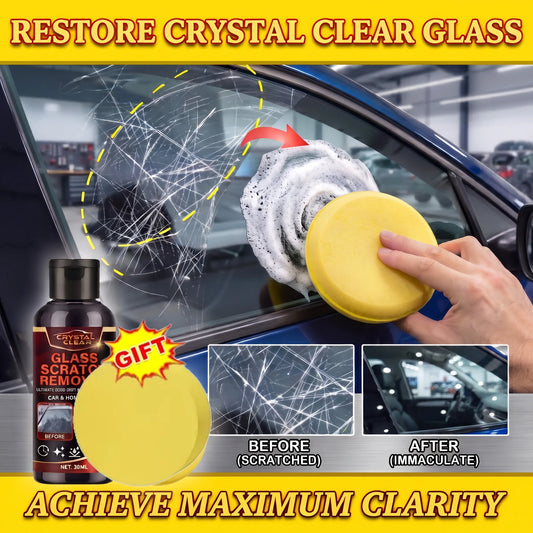 All-In-One Glass Scratch Repair & Polishing Paste Ideal