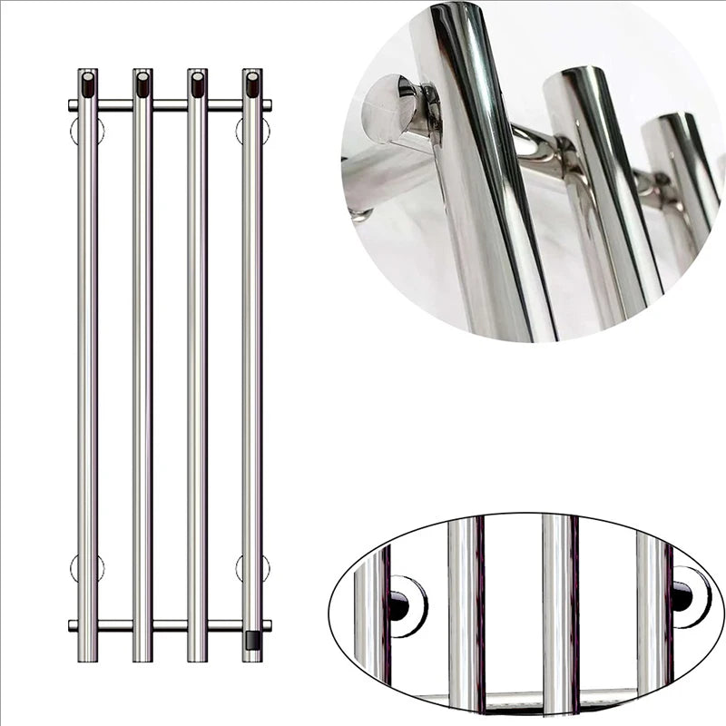 Oxg Electric Heated Towel Rack 3/4bars Towel Radiator