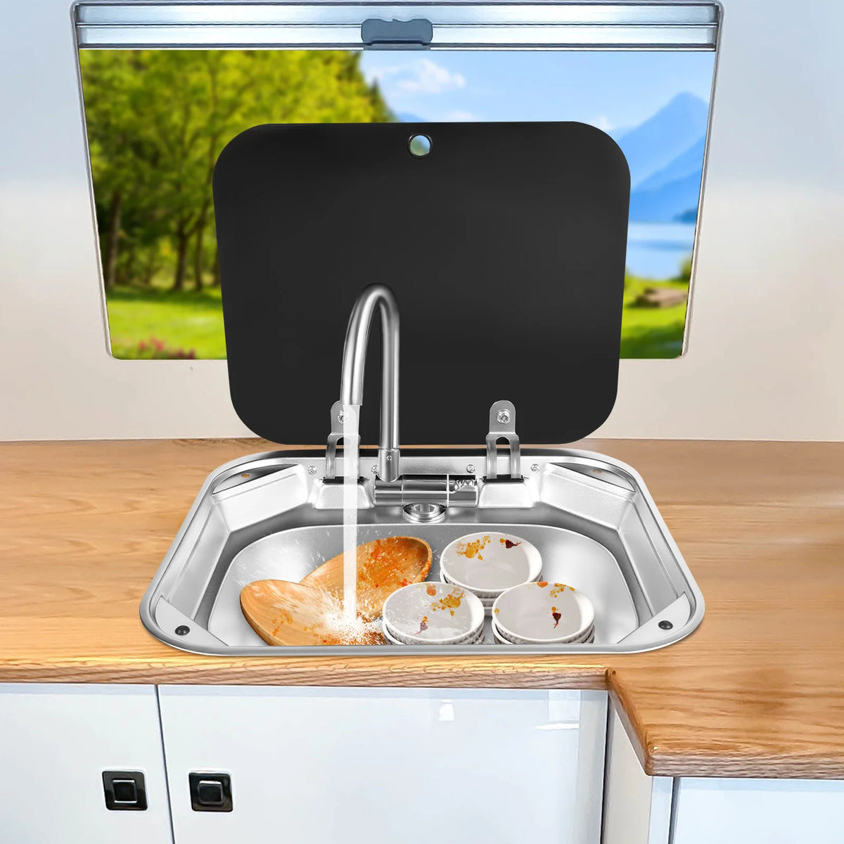 Rv Sink Caravan Sink Camper Basin Bowl Hand