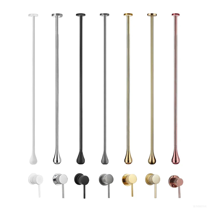 Luxury Hidden Bathroom Faucet Ceiling Design Cold Mixer