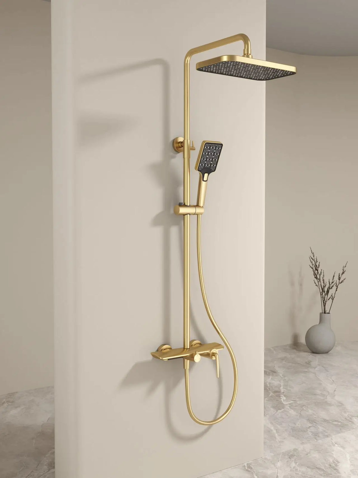 Kemaidi Bathroom Shower System Cold Control Triple Function